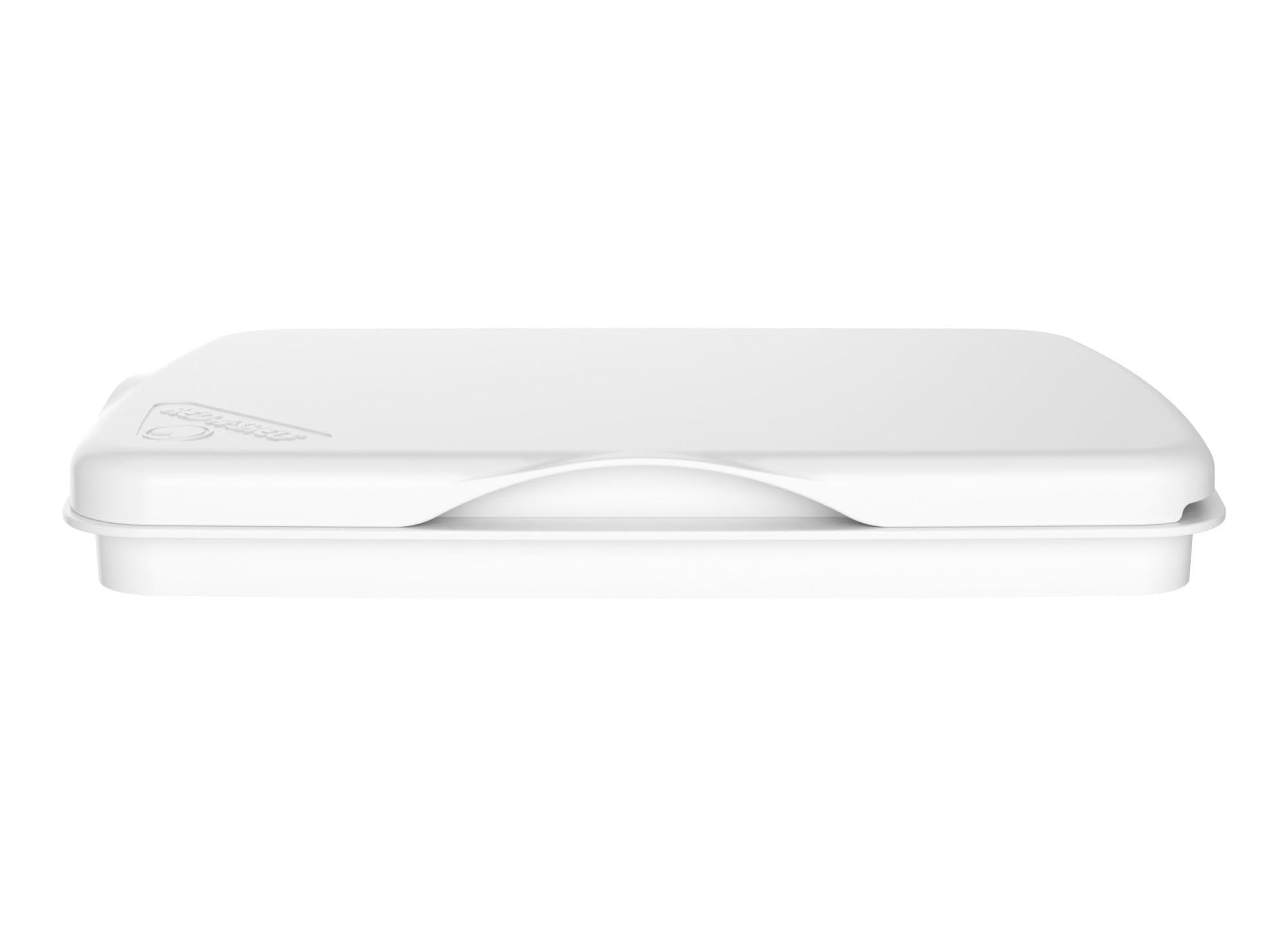 Rev-A-Shelf 32 Qt Under Sink Garbage Can Lid for Base Kitchen and Bathroom Cabinet, Replacement Plastic Trash Bin Lid Only, White, RV-32-LID-1-40 - Image 4