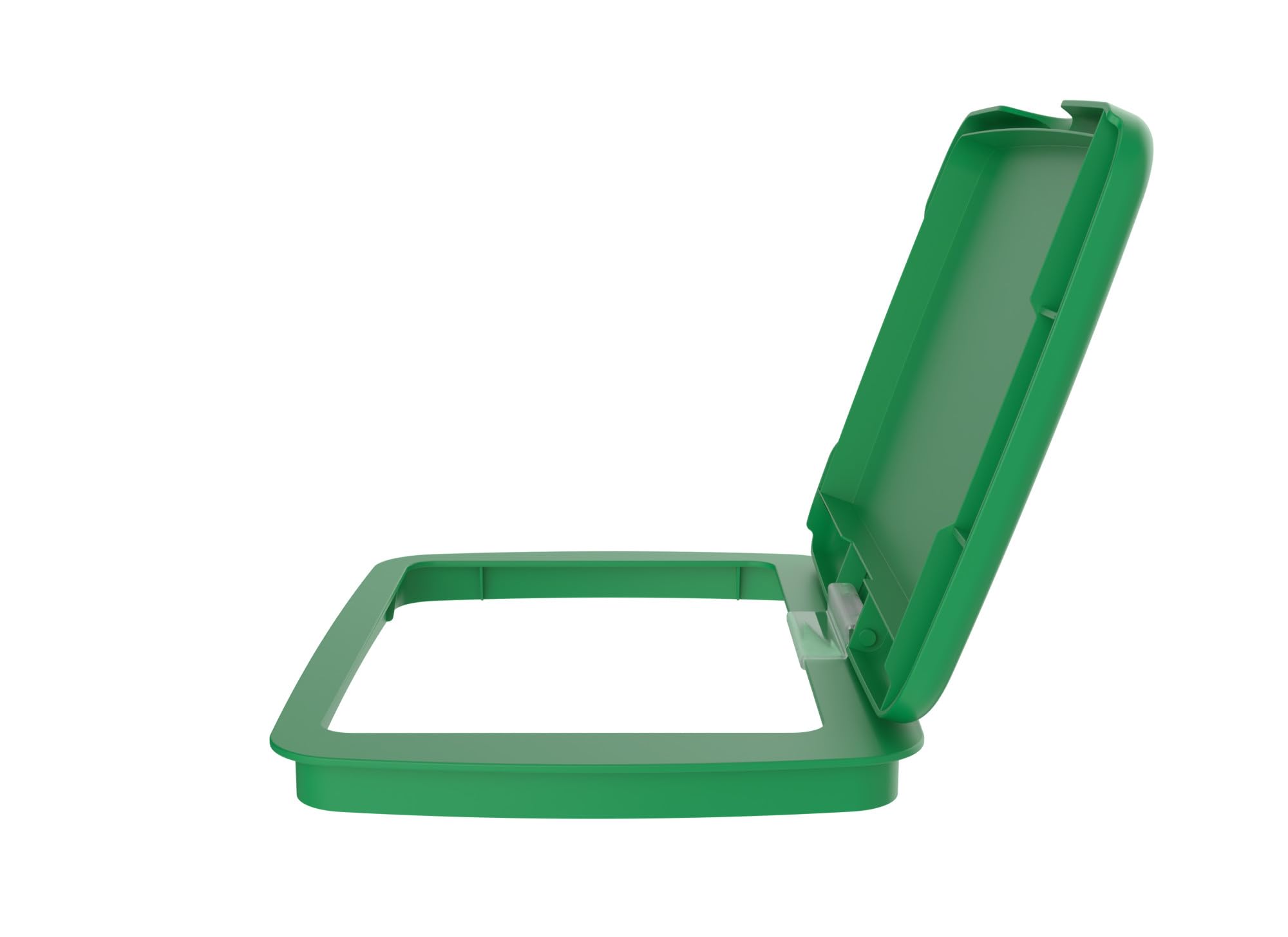 Rev-A-Shelf 32 Qt Under Sink Garbage Can Lid for Base Kitchen and Bathroom Cabinet, Replacement Plastic Trash Bin Lid Only, Green, RV-32-LID-G-1-40 - Image 6